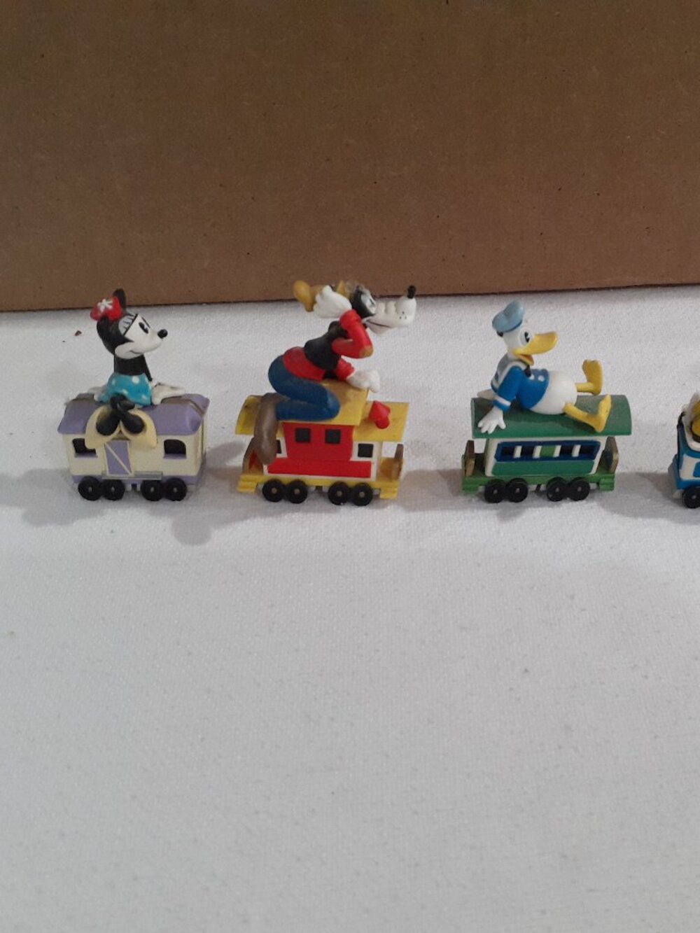 Disney Hallmark Miniature Mickey Mouse Train Set